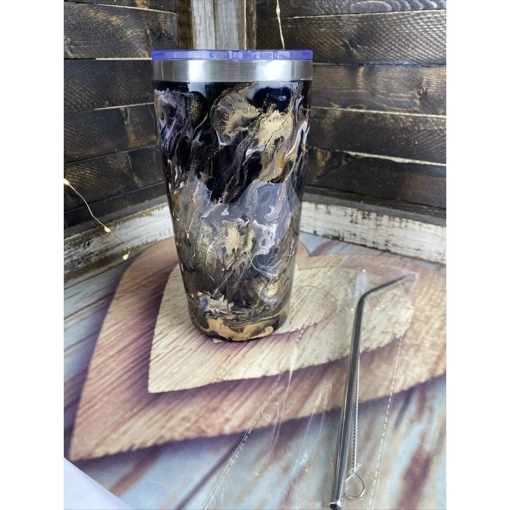 Unbranded coffee swirl